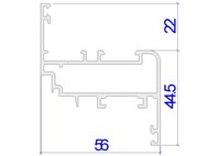 Алюминиевые профили Alutech C48