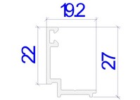 Алюминиевые профили Alutech C48