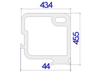 Алюминиевые профили Alutech C48