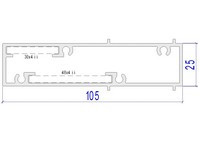 Алюминиевые профили Alutech C48