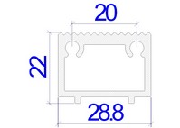 Алюминиевые профили Alutech C48