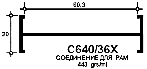 Профиль Provedal С640 / 36X - Двутавр